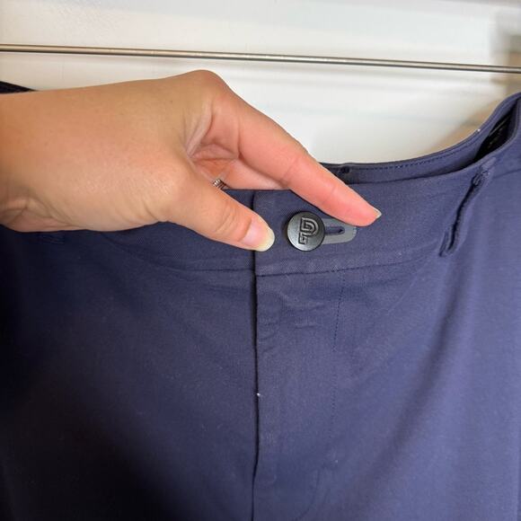 Public Rec Everyday Navy Blue Stretch Comfort Active Pants Size 42 - Picture 3 of 7